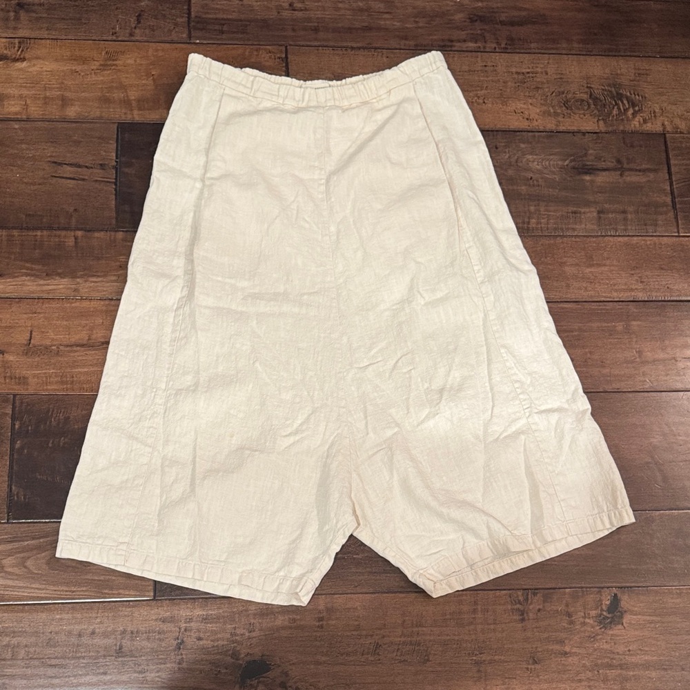 Monica Cordera Drop Crotch Raw Silk Pant